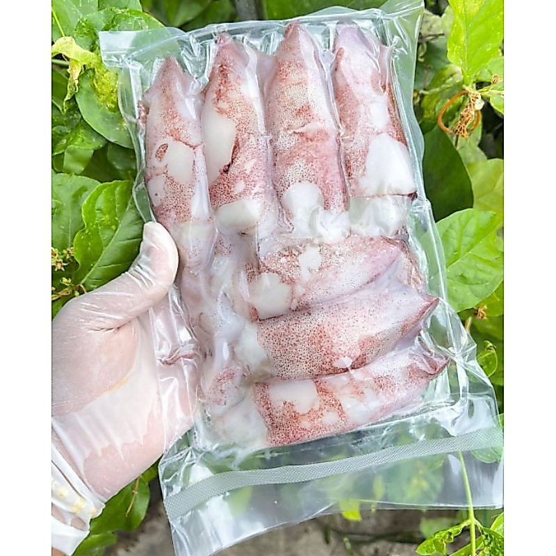 ปลาหมึกไข่น้ำลึก300กรัม(ส่ง1-6เเพ็ค)ค่าส่ง180บาทจัดส่งทั่วประเทศ