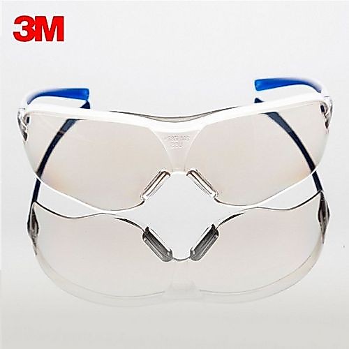 แว่นตายิงปืน เลนส์ใส 3M Virtua Safety Glasses V34 แว่นตากันสะเก็ด แว่นตานักกีฬา กรองแสง ป้องกันฝ้า