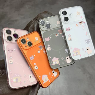 สัตว์เล็ก For iPhone เคสไอโฟน 11 12 เปลือกที่เรียบง่าย 13 14 15 16 17 PLUS B4PRO MAX X XS MAX XR 7/8PLUS
