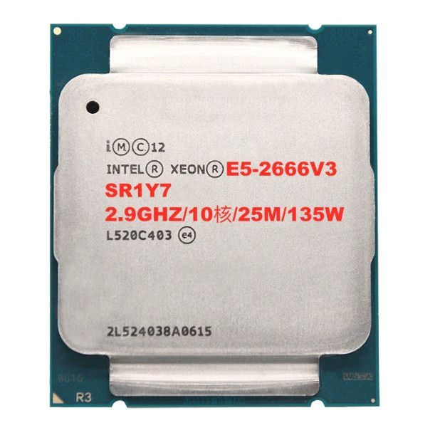 [Intel] Zhiqiang E5-466v3 2696v3 2686v4 2696V4 e5cpu โปรเซสเซอร์ X99D3/D4