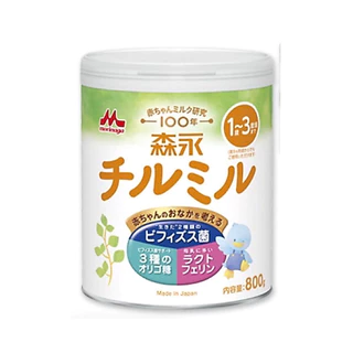 นมผงโมรินากะ 1-3 ปี Morinaga Chirumiru 800 กรัม