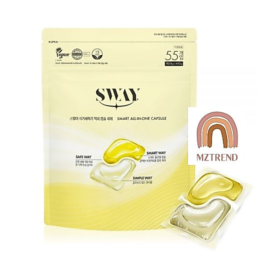[MZTREND] Aekyung Sway เครื่องล้างจานน้ำยาซักผ้าแคปซูล 55p/วีแกน
