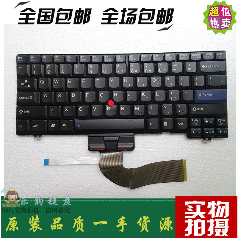 เหมาะสําหรับ Lenovo IBM THINKPAD SL400 SL300 SL500 คีย์บอร์ดโน้ตบุ๊ก US