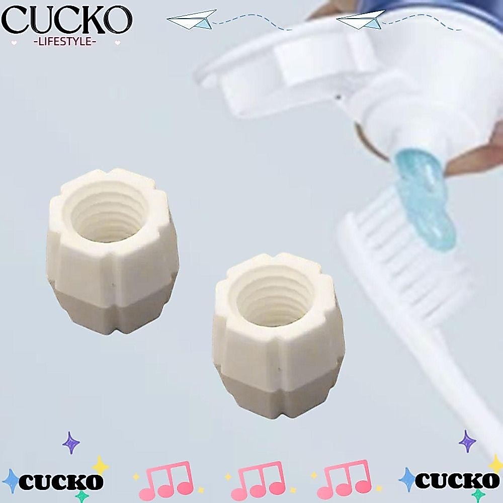 อะแดปเตอร์เติมยาสีฟัน CUCKO จ่ายง่าย ขนาดกะทัดรัด พิมพ์เครื่องบีบยาสีฟัน อะแดปเตอร์หลอดยาสีฟัน สีขาว ใช้ซ้ําได้ พกพาสะดวก สําหรับเดินทางและบ้าน