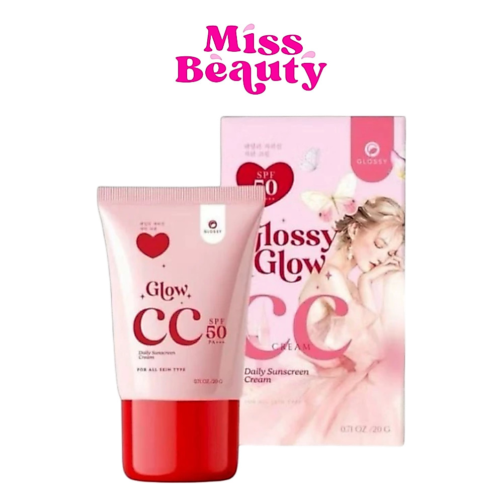 Glossy Glow CC Cream กลอสซี่ โกลว์ ซีซี ครีม 20 กรัม