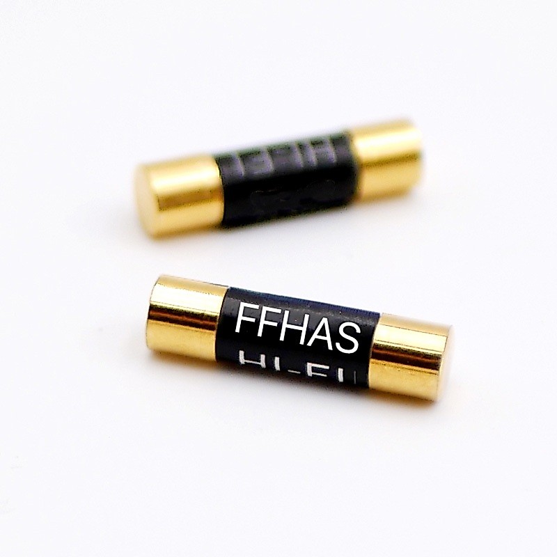 5x20 มม.น้ํามัน-Immersed ช้า Blow ฟิวส์ 5N เงินบริสุทธิ์ทองนาโนเคลือบ HiFi Audio Preamp AmplifierTube Amp CD DAC