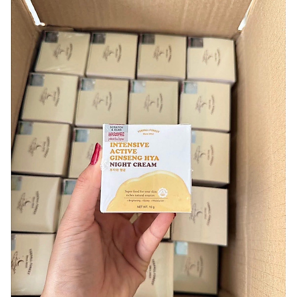 YERPALL THAILAND Intensive Ginseng Hya Vitamin Night Cream