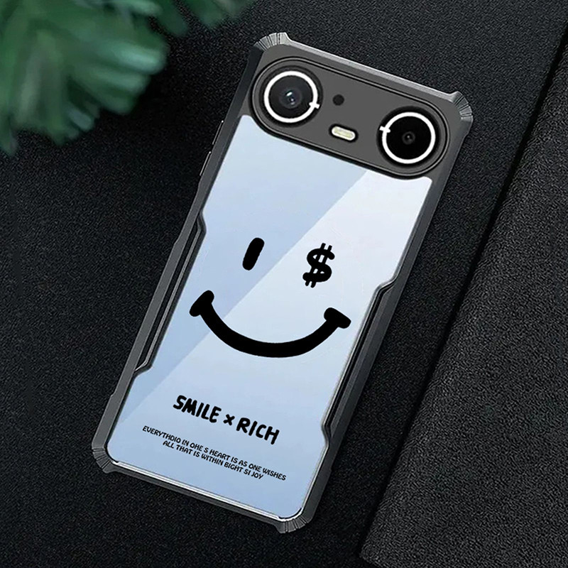 อะคริลิคเคสโทรศัพท์สําหรับ Tecno Camon Slim CN6c Pova Slim KM9 Spark Slim KM7k กรณีรูปแบบหรูหรา Ultr