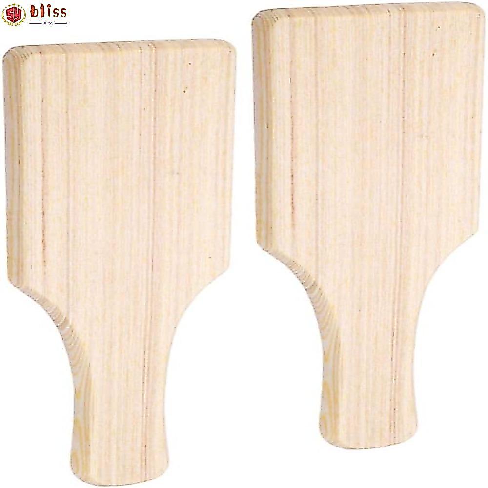BLLISS ไม้ Clapper, ไม้โคลน Paddle Clay Sculpture เครื่องมือ, โคลนประติมากรรมโคลนเครื่องมือพิมพ์