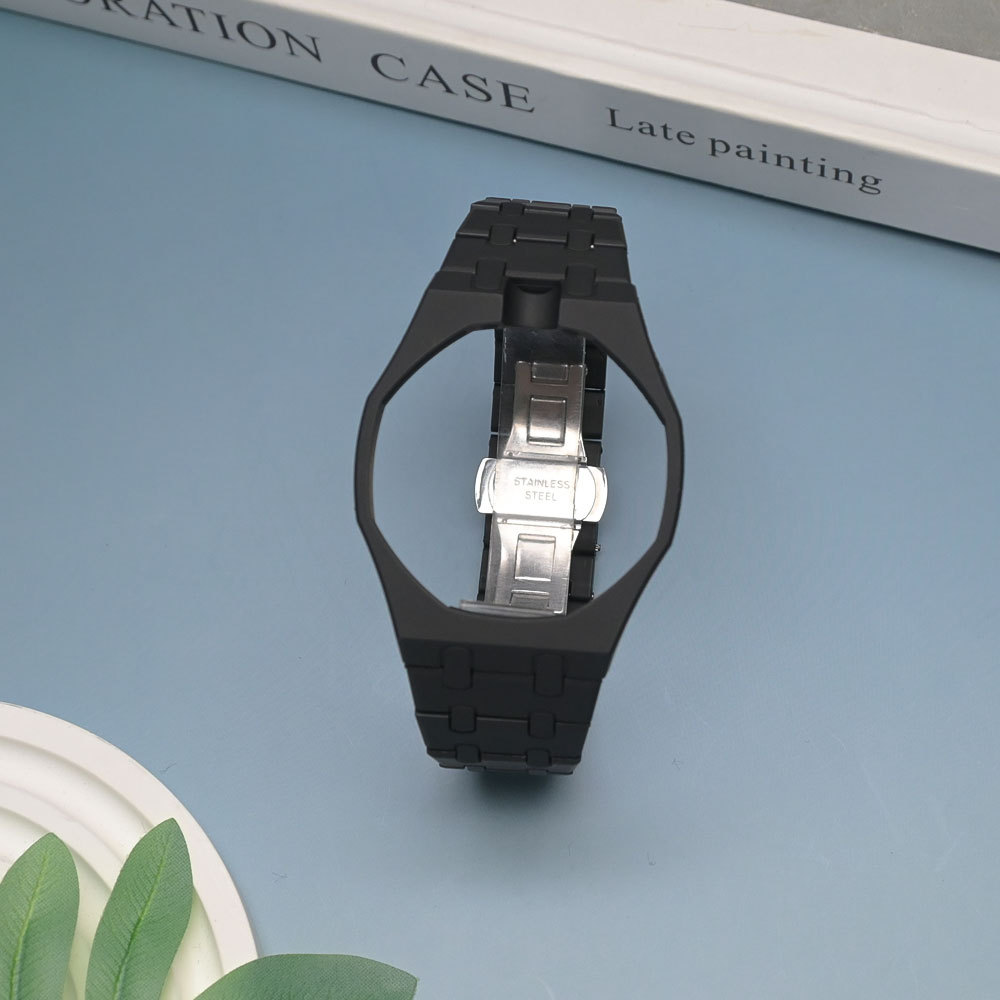 Luxury เซรามิคการปรับเปลี่ยนชุดสําหรับ Swatch X AP Royal POP นาฬิกา Eco นาฬิกา Link สายนาฬิกาเปลี่ยนกระเป๋า Mod อุปกรณ์เสริม