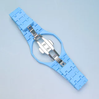 เซรามิค Mod Kit สําหรับ Swatch x AP Royal POP นาฬิกา + Link สร้อยข้อมือหรูหรา Eco นาฬิกา Conversion Mod อุปกรณ์เสริม