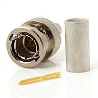 US นําเข้า Cold Pressed ADC Video Pressure Joint 75 โอห์ม BNC-8B-N เหมาะสําหรับ 1694A