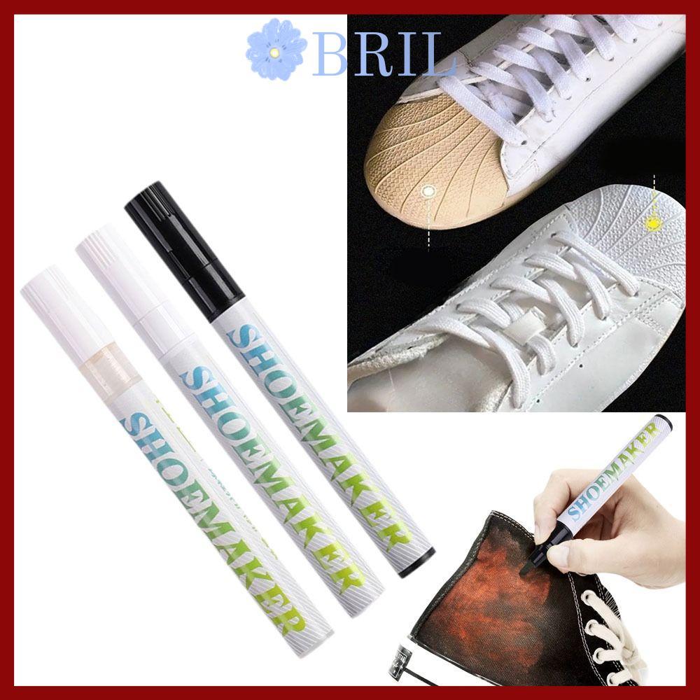 Brill รองเท้าผ้าใบ Anti-Oxidation ปากกา,ซ่อมเสริมสีสีขาว Go สีเหลืองรองเท้ากําจัดคราบ,รองเท้าอุปกรณ์เสริมภาพวาดกันน้ําทําความสะอาดปากกาของขวัญ