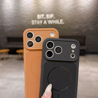 เคสโทรศัพท์ ไอโฟน 17 16 15 14 13 12 11 มือโปร สูงสุด เคสป้องกัน 14 โปรแม็กซ์ การกระจายความร้อนระบายอากาศกรณีโทรศัพท์ซิลิโคนอ่อนนุ่ม, เหมาะสําหรับ ไอพี 11 12 13 14 15 16 17 มือโปร สูงสุด