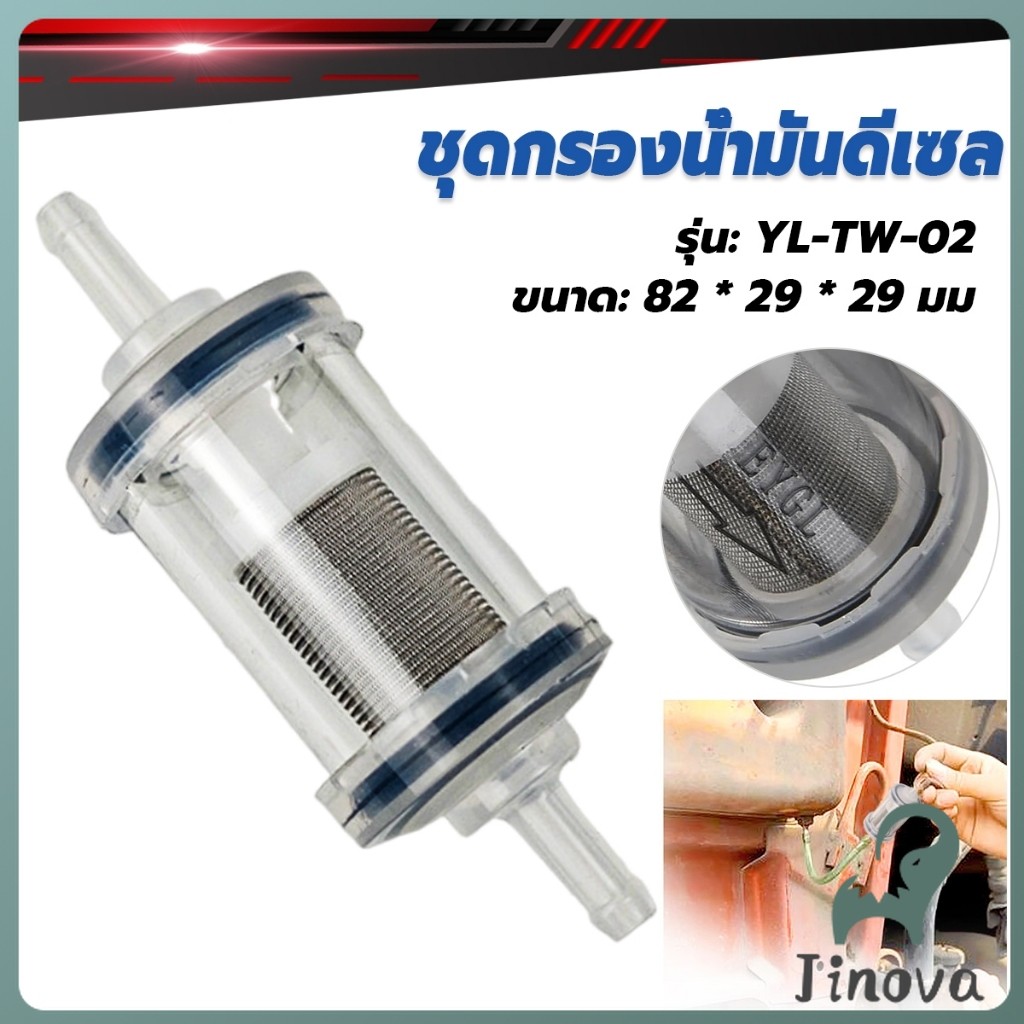 Jnv ชุดกรองน้ำมันดีเซล ราคาต่อ 1ชิ้น Parking Heater Fuel Filter Part