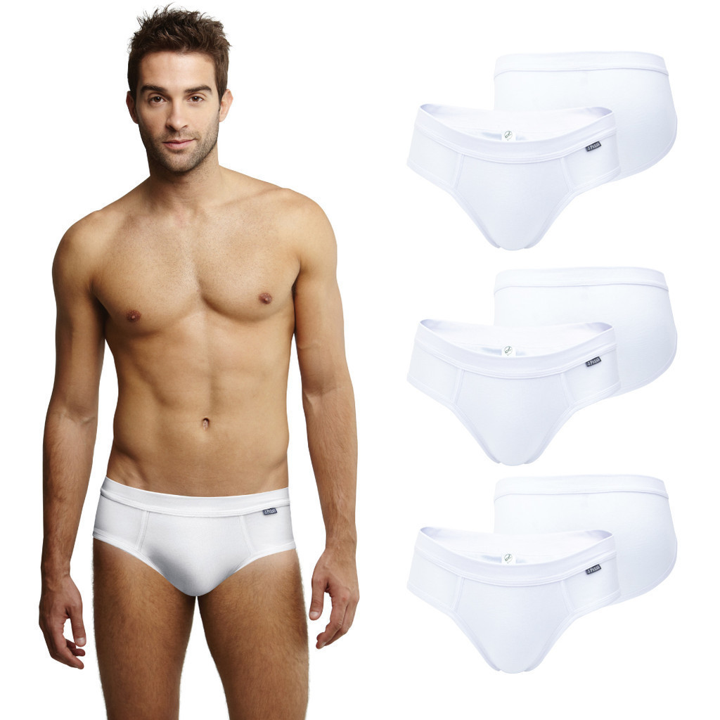 J.Press กางเกงในชาย ขอบเอว Spandex รุ่น 9324W
ทรงสวยกระชับ (1 แพคมี 3 ตัว) สีขาวล้วน