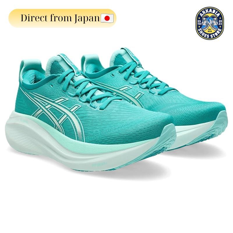 [Asics] รองเท้าวิ่ง Gel-Nimbus 27 1012B753 ผู้หญิง 400(Wave Teal/Illuminate Mint) 23.0 ซม.E [Asics] 