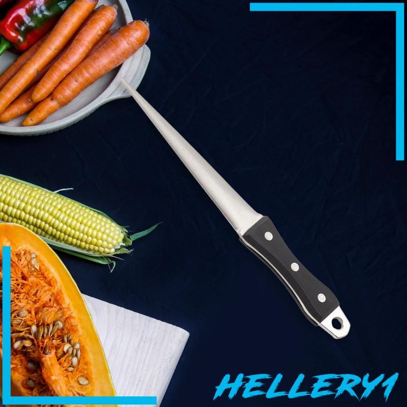 [เฮลเลอรี่1] มีด Sharpening Rod Honing Rod อุปกรณ์ครัว Honing Bar สําหรับมีดญี่ปุ่น Sharpening Stick