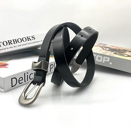 MNO.9 Men Belt 895 เข็มขัดผู้ชาย เข็มขัดสไตล์มินิมอล วินเทจ หนังPU