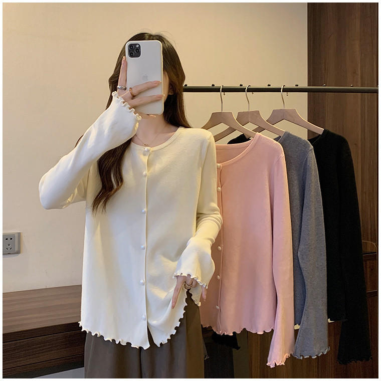 XUWEN2509 Seckill 150 กก.พลัสขนาดผู้หญิงฤดูใบไม้ร่วงฤดูหนาวเยอรมันกํามะหยี่แขนยาวเสื้อยืดผู้หญิงไขมั