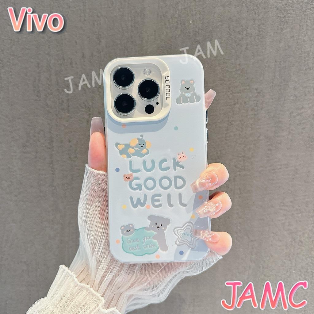 เคส Vivo สุนัขหลายตัว Y02 Y93 Y16 Y17 Y33T Y28 Y20 Y21 Y22 Y35 V25 Y77T V27Pro Y36 Y50 Y51 Y31 A Y53 Y95 Y91 CiS 4G 5G