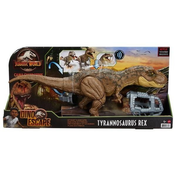 JURASSIC WORLD STOMP N ESCAPE TYRANNOSAURUS REX V7SFRK4S1G