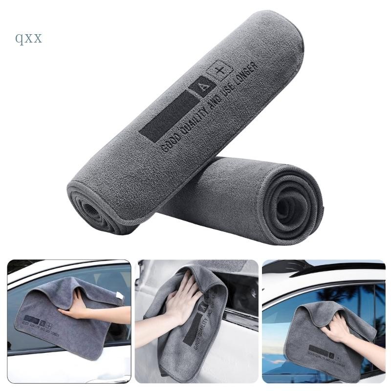 CH * Detailing Wash Towel Strong Absorption Soft Car Wash Microfiber Towel ผ้าซักผ้าแบบพกพาสําหรับภา