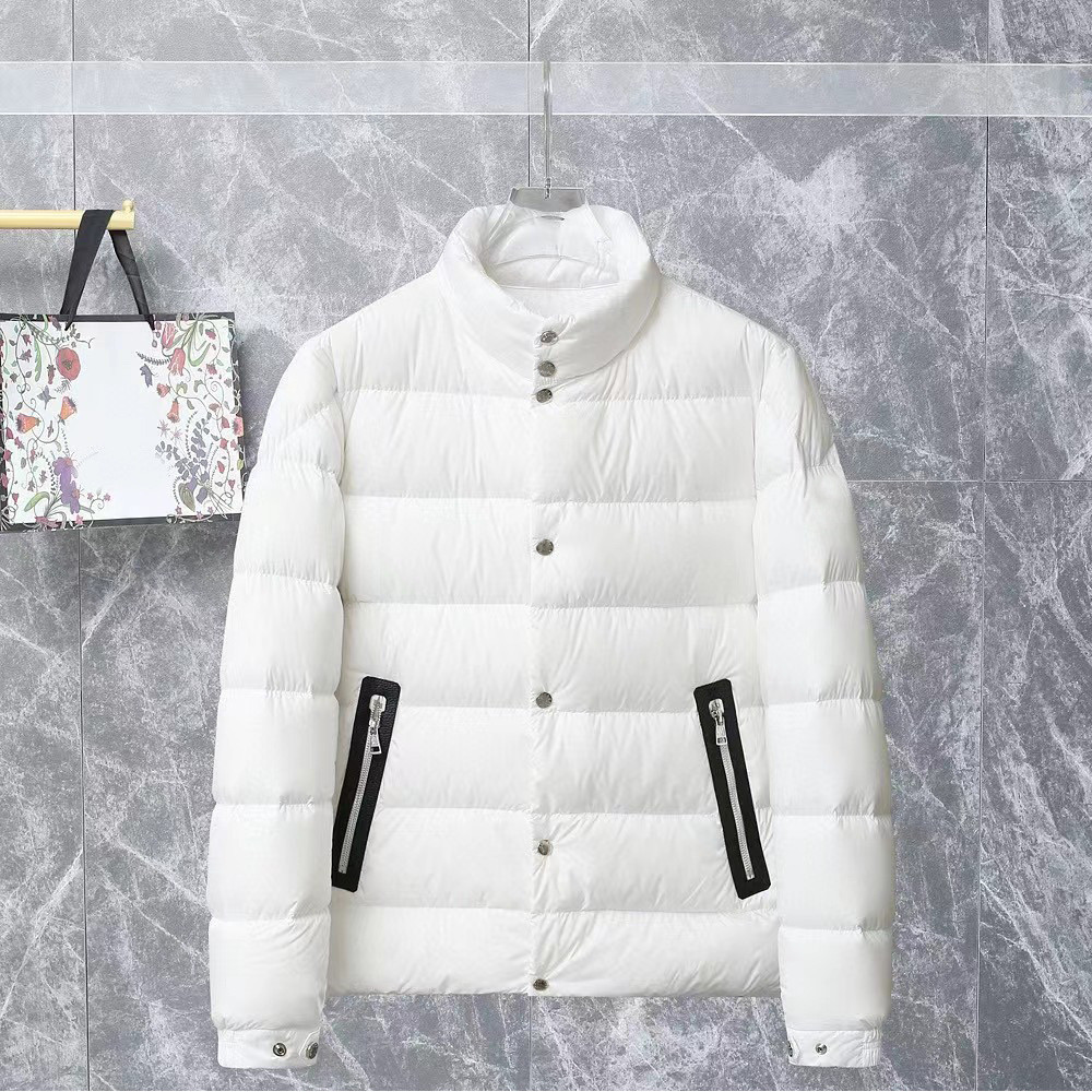 B4BO Mon-cl Men's Down Jacket Brand Hooded Outdoor Down Jacket