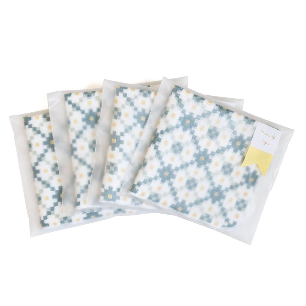 [ส่งตรงจากประเทศญี่ปุ่น]ออลท่า (oruTa) ผ้าเช็ดหน้า 4 ชุด mikkegauze (มิกเกะกอเซ) ผ้าเช็ดหน้าฝ้าย 100