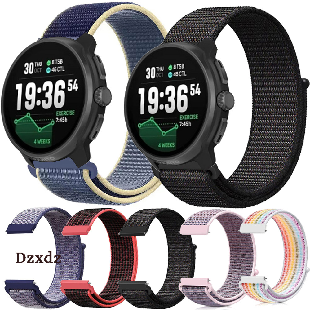 Suunto Race 2 S สายไนลอน Loop Band สําหรับ Suunto Race2 สมาร์ทนาฬิกาป้องกันหน้าจอฟิล์มผู้หญิงผู้ชายส