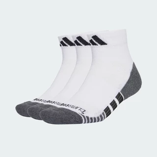 adidas Gym & Training Performance CLIMACOOL Cushioned Quarter Socks 3-Pack Unisex White JD9574
