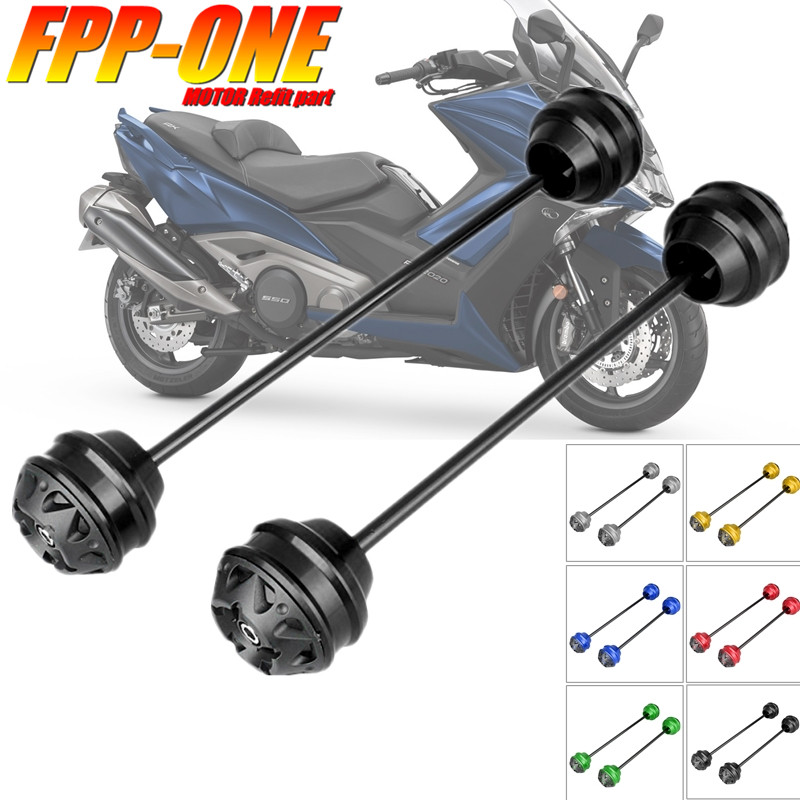 เหมาะสําหรับ KYMCO KYMCO AK550 AK 550 2017-2020 ด้านหน้าด้านหลังล้อ Shock-proof Ball อุปกรณ์เสริมการ