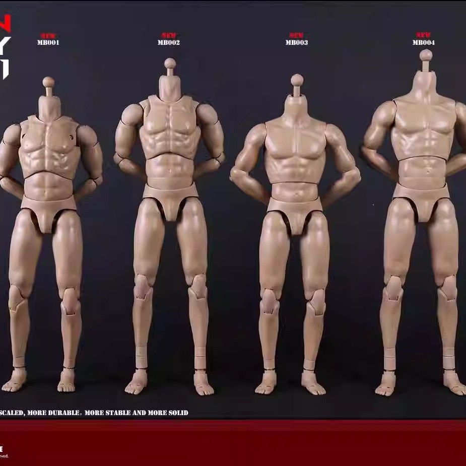 COOMODEL 1/6 BD001-BD010 Man Soldier Super Movable Joint Body MB001-MB004 สไตล์ใหม่