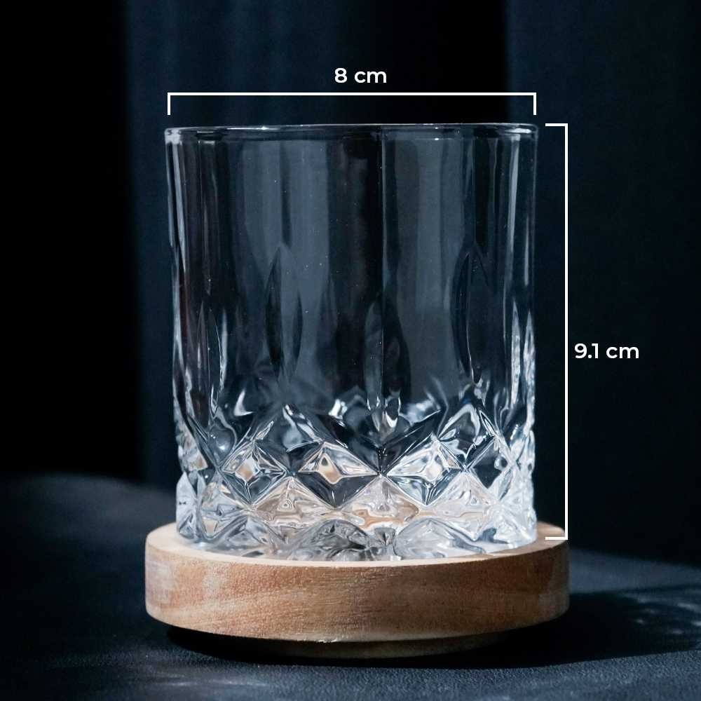 MRNSTRE Old Fashion Rock Glass แก้วค็อกเทล Whisky 300ml - YJ104