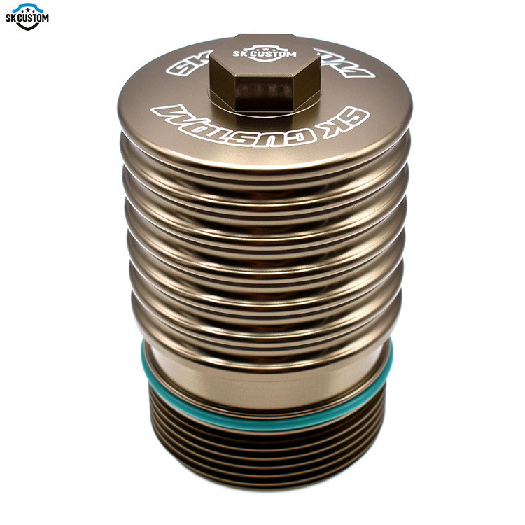 เหมาะสําหรับตัวกรอง Audi รุ่นที่สาม EA888 Volkswagen Car Oil Filter Element Shell Engine