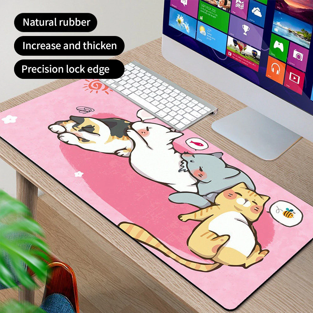 แผ่นรองเม้าส์ ซม. แผ่นรองเม้าส์ลายการ์ตูน Mouse Pad แผ่นรองเมาส์ ที่รองเมาส์ แผ่นรองเมาส์ Gaming Mousepad แผ่นใหญ่ ขนาด