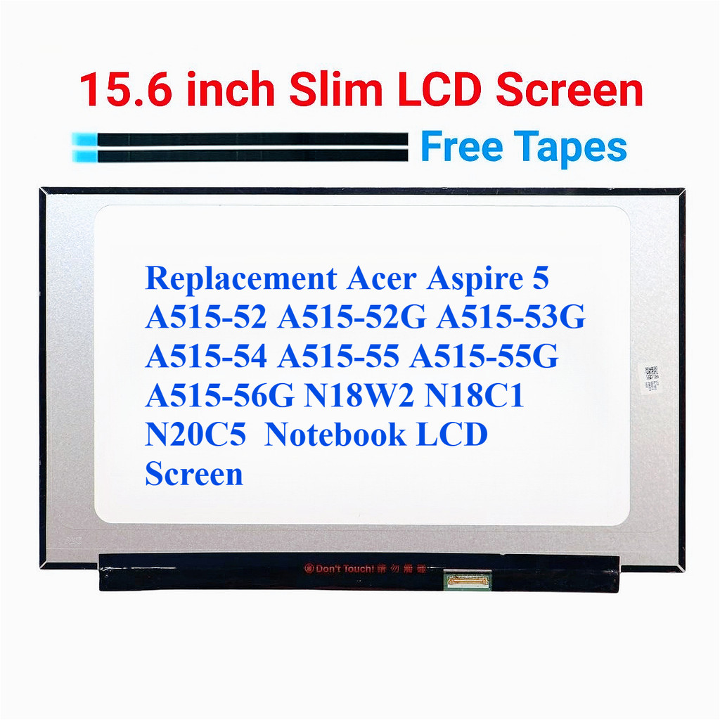 เปลี่ยน Acer Aspire 5 A515-52 A515-52G A515-53G A515-54 A515-55 A515-55G A515-56G N18W2 N18C1 N20C5 