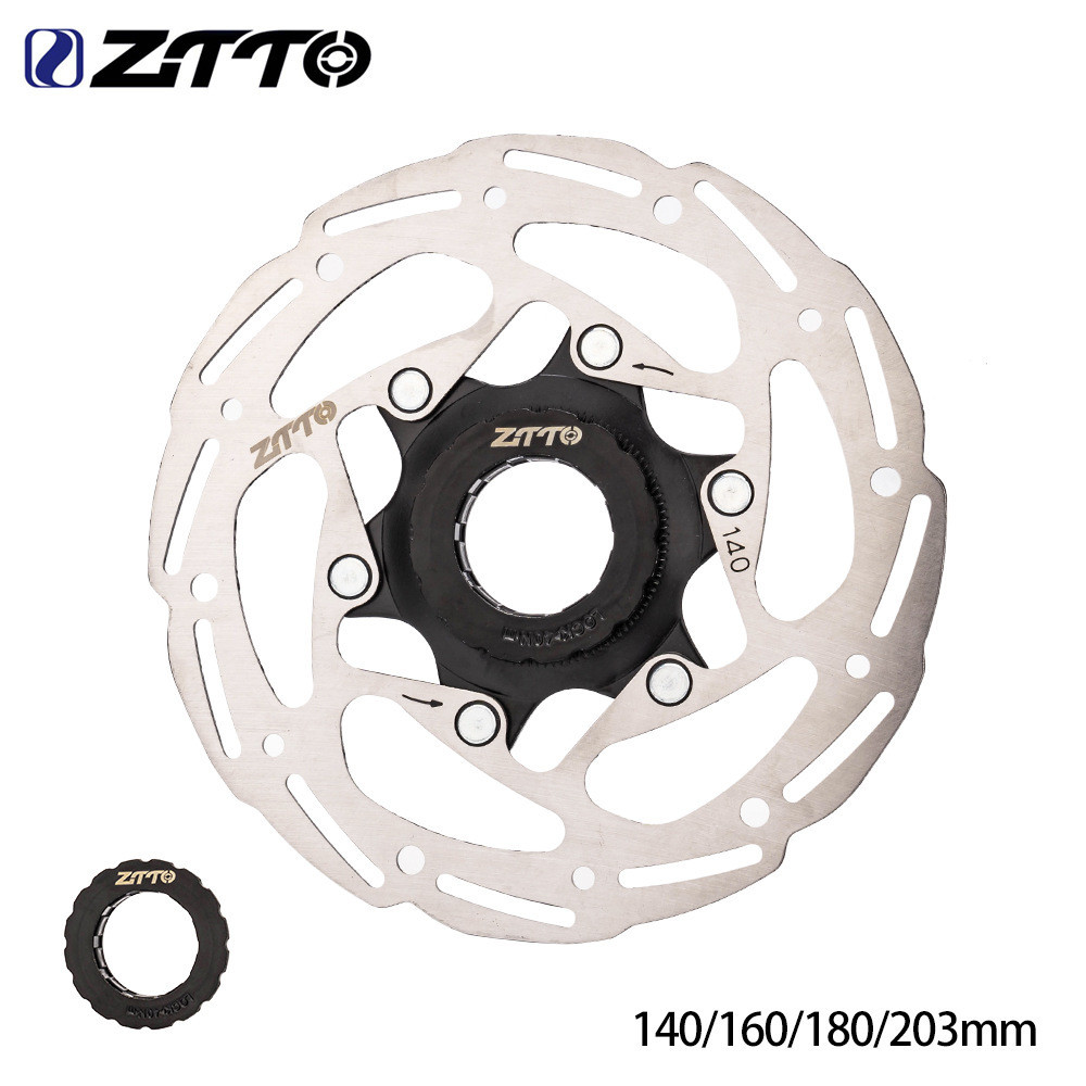 ZTTO Central Lock Disk Brake น้ำหนักเบา ขนาด 140/160/180/203 มม. เหมาะสำหรับจักรยานเสือภูเขา