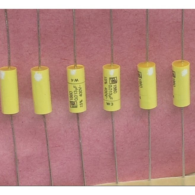 เครื่องใช้ของลิน..Original Roll ERO0.013 UF400V (Generation 0.01 uf) Axial Fever Capacitor