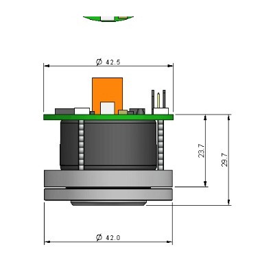 T7OX-V T7OXV T70XV CITY เซนเซอร์ออกซิเจน O2 เซ็นเซอร์นําเข้าเทคโนโลยีผู้ใหญ่อังกฤษ