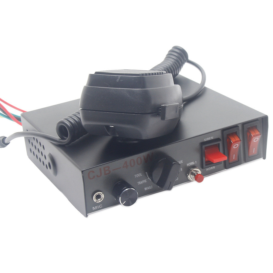 ทวีตเตอร์แตรรถยนต์ 12V/24V CJB-200W CJB-400W วิศวกรรมยานพาหนะโฮสต์โทรโข่ง