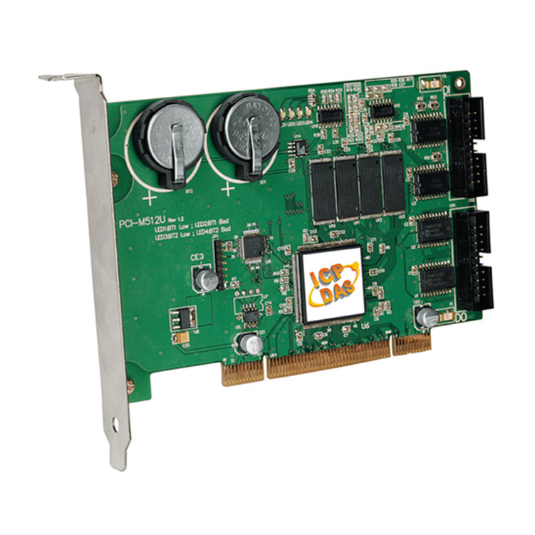 PCI-M512U 512KB SRAM การ์ดหน่วยความจํา, DI * 12, DO * 16, PCI