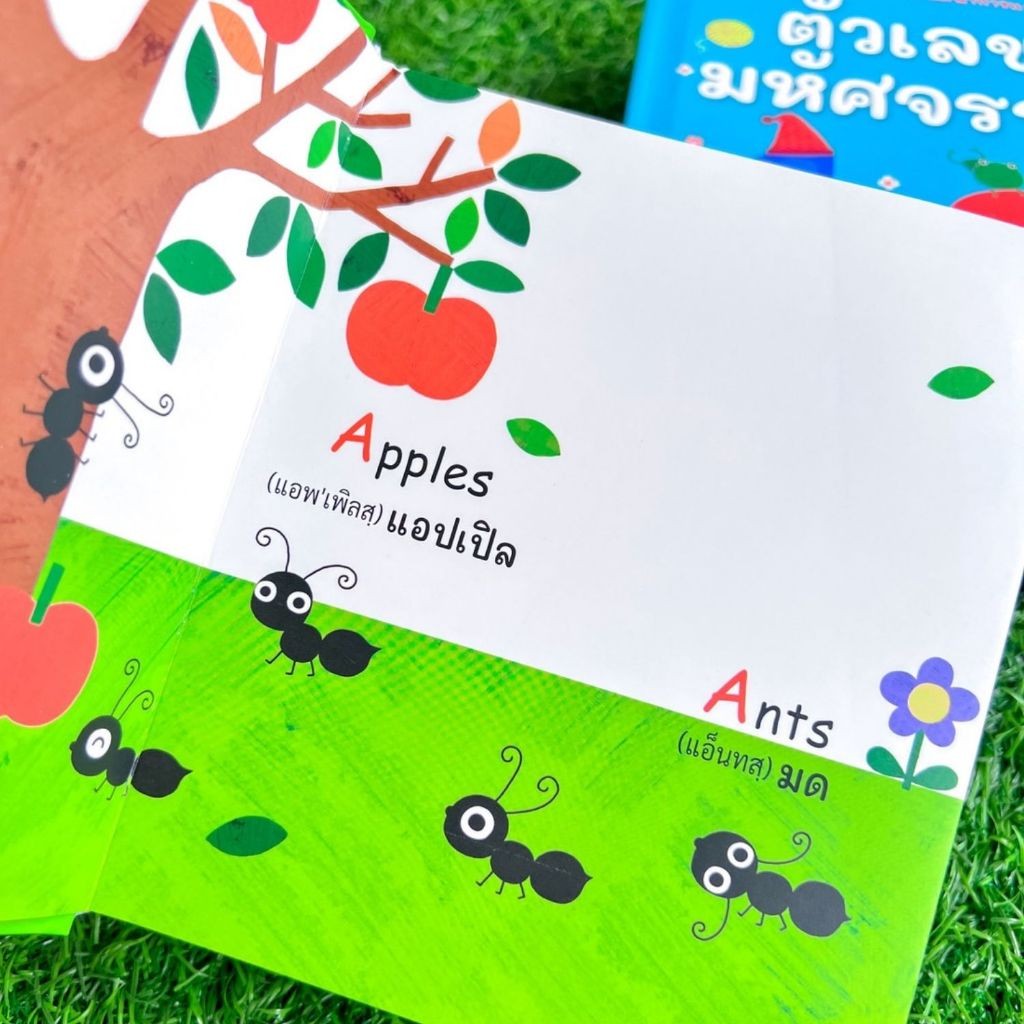 ตัวอักษรมหัศจรรย์ & ตัวเลขมหัศจรรย์ หนังสือส่งเสริมจินตนาการแสนสนุก หนังสือปกแข็ง ราคา ถูกที่สุด ดีลบีเคเค แกลเลอรีภาพที่ 6