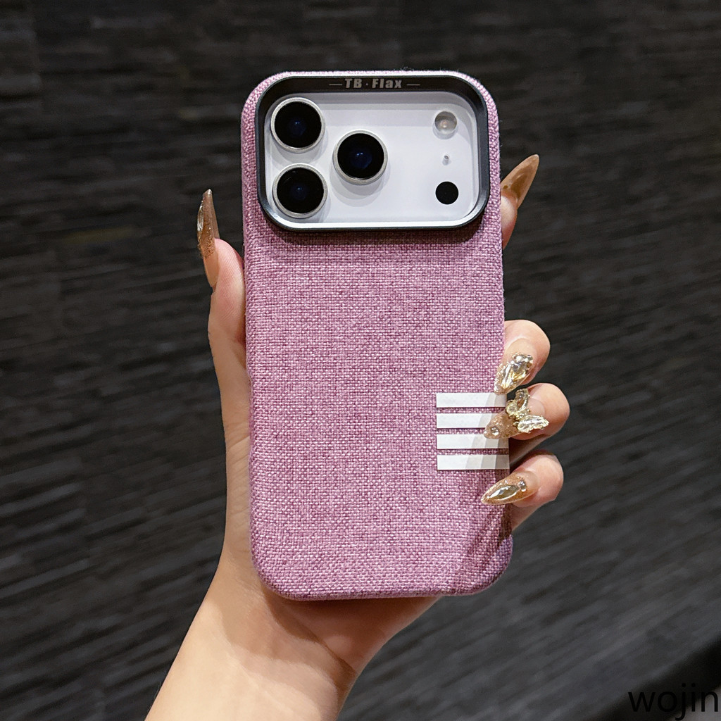 ผ้าลินินเคสโทรศัพท์มือถือแบบรวมทุกอย่างสําหรับ ไอโฟน 17 16 11 12 13 14 15 มือโปร สูงสุด 14 15 16 บวก - รูปที่ 2