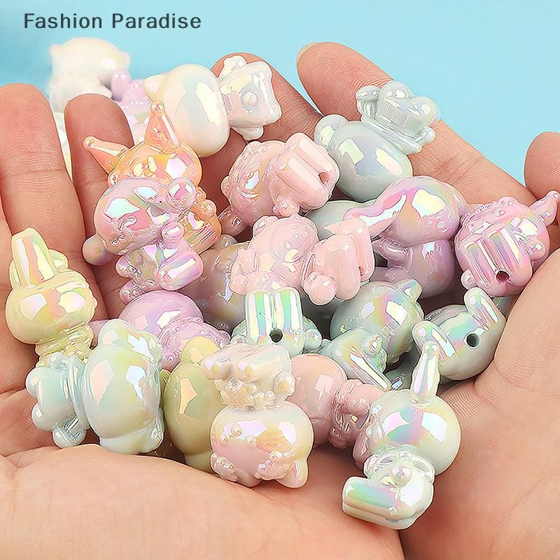 SANRIO Cecilie Bing 5 ชิ้น เครื่องประดับโทรศัพท์มือถือ วัสดุทำเอง พร้อมสายโซ่