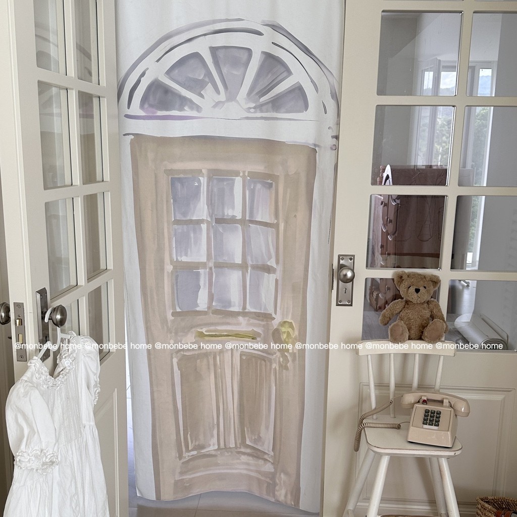 แนะนำ ผ้าม่าน ผ้าม่าน ม่านประตู สามinsประตู🚪 ขนาด80*200cm พร้อมส่ง ราคาพิเศษ มีเก็บเงินปลายทาง