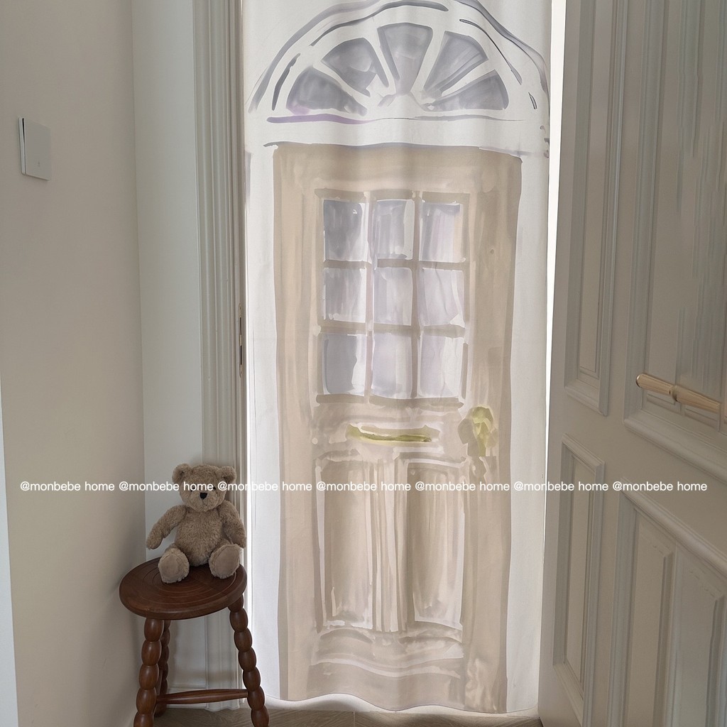 แนะนำ ผ้าม่าน ผ้าม่าน ม่านประตู สามinsประตู🚪 ขนาด80*200cm พร้อมส่ง ราคาพิเศษ มีเก็บเงินปลายทาง