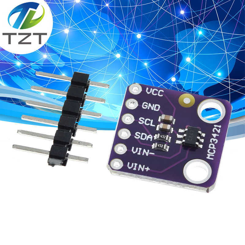 MCP3421 I2C Delta-sigma Eประเมินโมดูลสําหรับ PICkit Serial Analyzer โมดูล GY-MCP3421