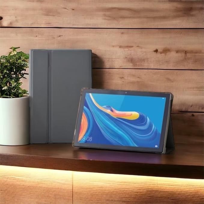 เคสแท็ปเล็ต QOOMI ใช้ได้กับรุ่น Giant Pad G11 / G13 / T23 จอ10.1 นิ้ว แข็งแรง ทนทาน เคสหนัง เคสฝาพับ