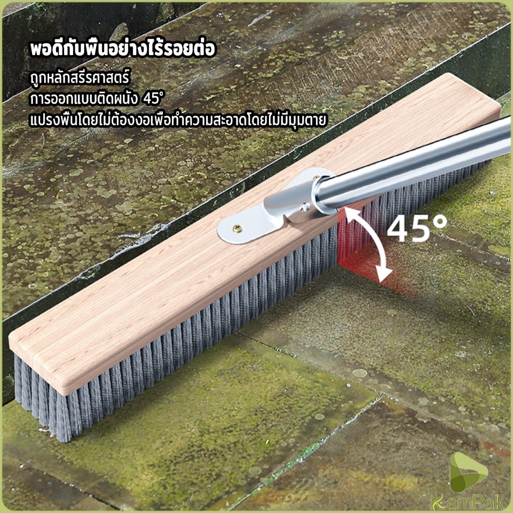 KP แปรงลวดสเตนเลส แปรงลวดขัดพื้น สําหรับทําความสะอาดพื้น ทนทาน Stainless steel brush head